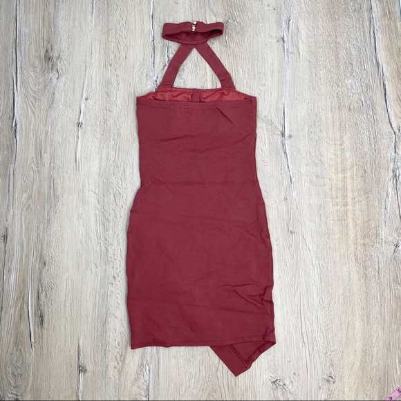 Fashion Nova Halter Mini Dress Sz XS - Picture 2 of 9